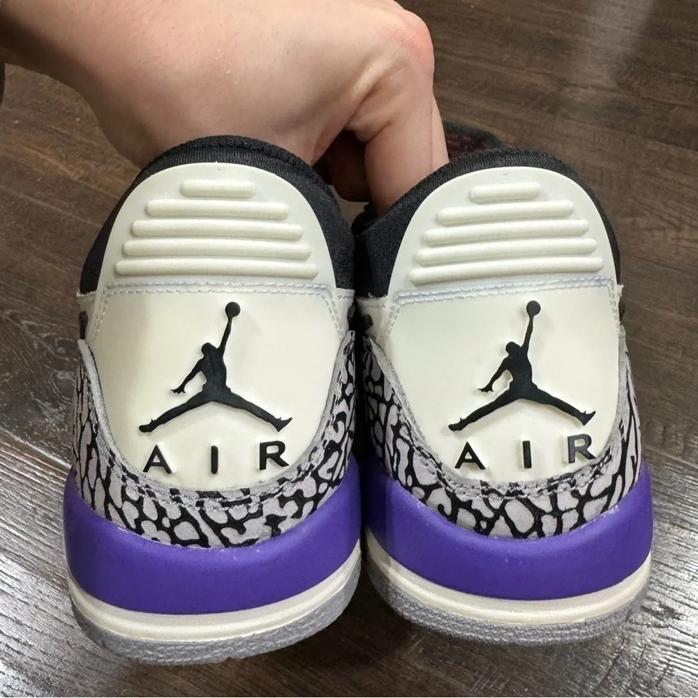 Nike Air Jordan Legacy 312 Low Lakers Retro Sneaker Size 8.5 Women‎ - Picture 7 of 11